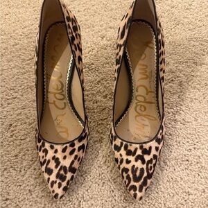 Sam Edelman Animal Print Heels
